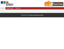 Tablet Screenshot of olen.ticketgang.eu