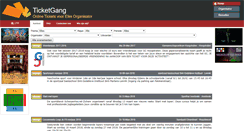 Desktop Screenshot of be.ticketgang.eu